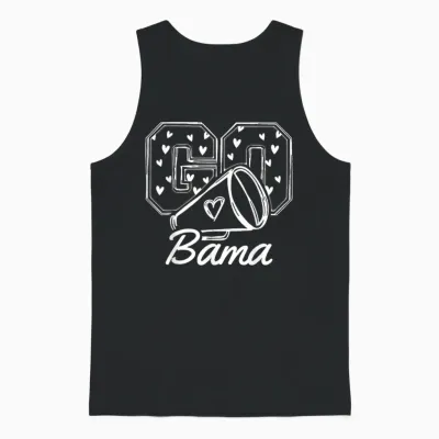 Alabama State Vintage Lover Men Women & Unisex Tank Top - Black