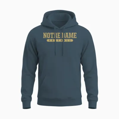 Notre Dame High School Football Unisex Hoodie - Dark Heather