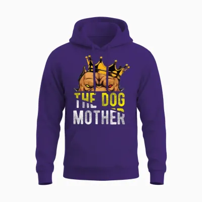 Puppy the Dog Mother Dogs Lover Unisex Hoodie - Purple
