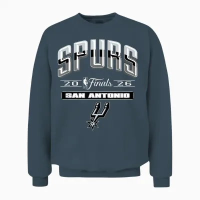 Nba 2026 Finals San Antonio Spurs Final Push Unisex Sweatshirt - Dark Heather