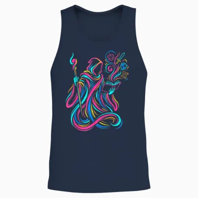 Fantasy-Tabletop-Rollenspiel Rollenspiel Unisex Tank Top - Navy