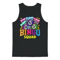 Bingo, Bingo Players, Bingo Squad Unisex Tank Top - Black – 1