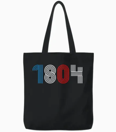 1804 Haiti Independence Tote Bags - Black