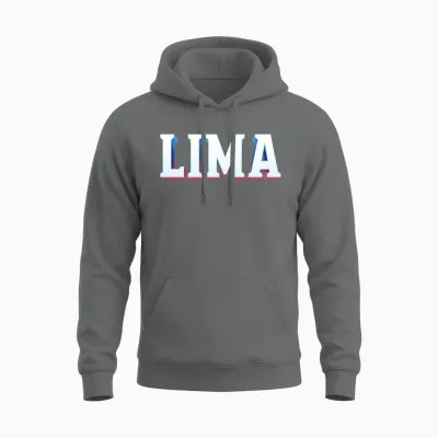 Retro - Lima Unisex Hoodie - Graphite Heather
