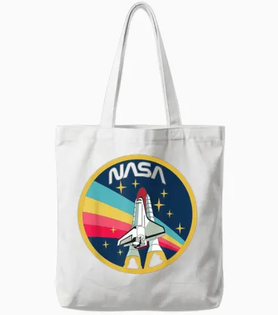 Nasa Artemis Ii Nasa Nasa Artemis Ii Nasa Tote Bags - White