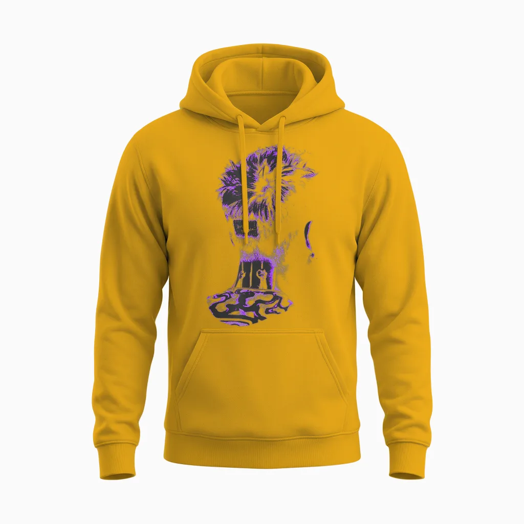 Official Machine Gun Kelly Hotel Diablo Black T-Shirt, Black Unisex Hoodie in Gold