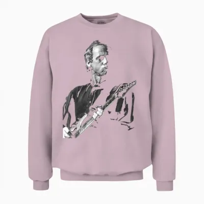 Mark Knopfler, Dire Straits, Joanne Gillespie, Support-Auftritt Unisex Sweatshirt - Light Pink
