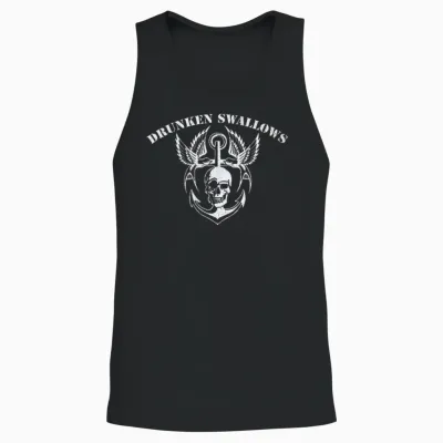 Drunken Swallows - Love St. Pauli Unisex Tank Top - Black