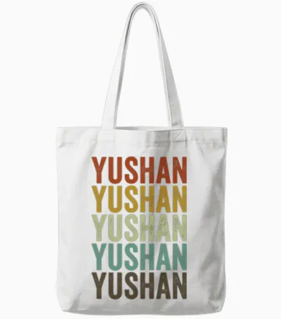 Yushan China Retro Vintage Tote Bags - White