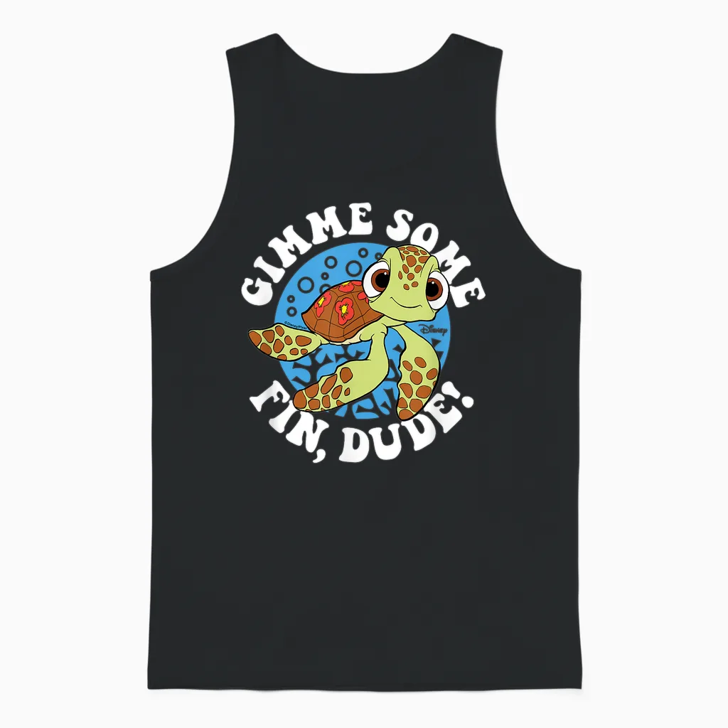 Finding Nemo - Gimme Some Fin, Dude! Unisex Tank Top in Black