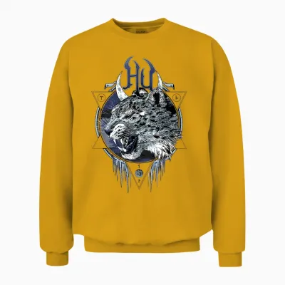 The Hu Snow Leopard Unisex Sweatshirt - Gold