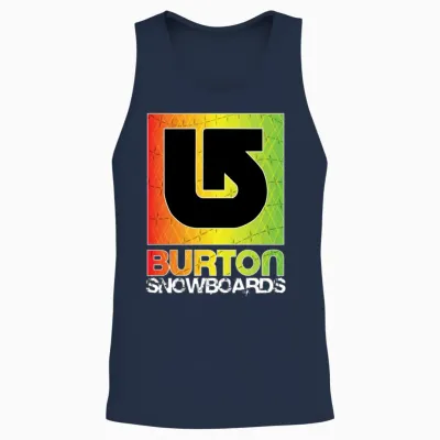 Burton Snowboard Unisex Tank Top - Navy