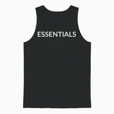 Essentials Unisex Tank Top - Black