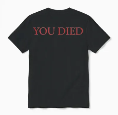 Died Souls Video Game Unisex T-Shirt - Black