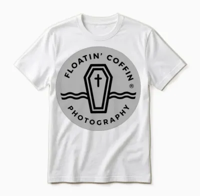 Floatin Coffin Photography Unisex T-Shirt - White