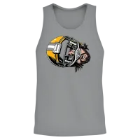 Aaron Charles Rodgers Face Green Bay Unisex Tank Top - Sport Grey – 2