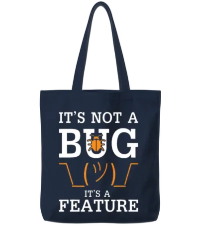 Funny Programmer Coder Software Engineer Funny Tote Bags - Navy