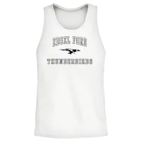 Edsel Ford High School Thunderbirds C1 Unisex Tank Top - White – 2