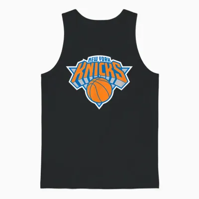 Nba New York Knicks Offizielles Lizenzprodukt Unisex Tank Top - Black