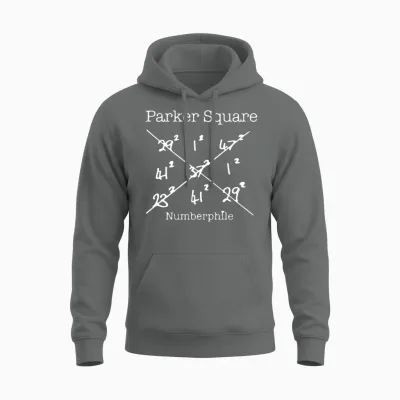 Parker Square Unisex Hoodie - Graphite Heather