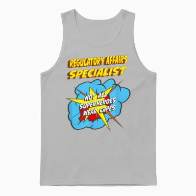 Funny Superhero Affairs Specialist Unisex Tank Top - Ash