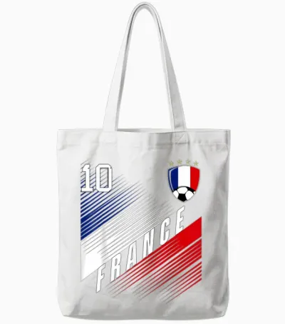 Drapeau De La France Pour Les Amateurs De Fierté Tote Bags - White