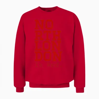 North London Unisex Sweatshirt - Red