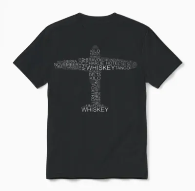 Pilot Alphabet Pilot Gift Unisex T-Shirt - Black