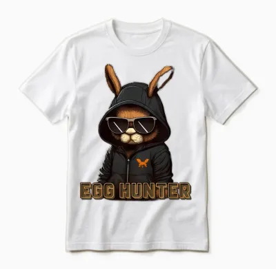 Kinder Cooler Osterhase Für Jungen Und Kinder Unisex T-Shirt - White