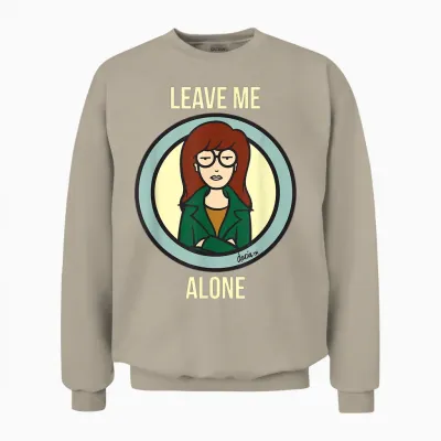 Mademark X Daria - Leave Me Alone Daira Unisex Sweatshirt - Sand