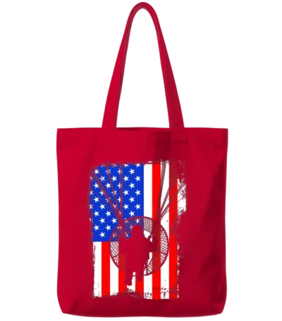 Unique Paramotor Tote Bags - Red