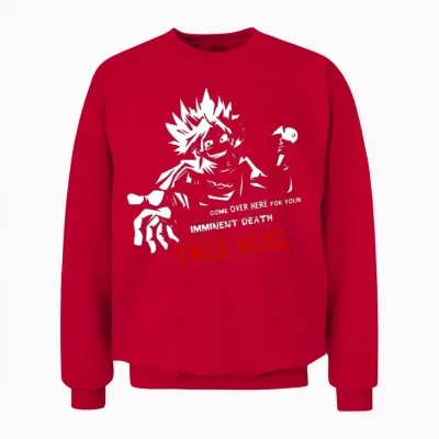 Best Design Melvin Free Hug Unisex Sweatshirt - Red