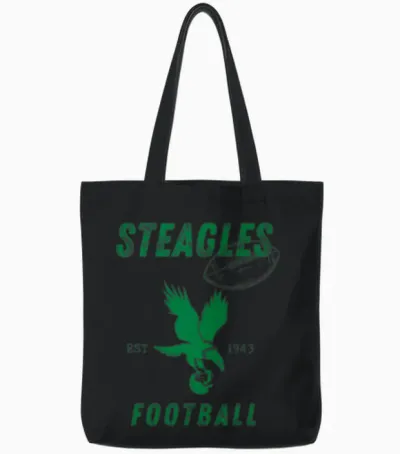 Steagles Football Est 1943 Phil-Phit Combine Team Tote Bags - Black