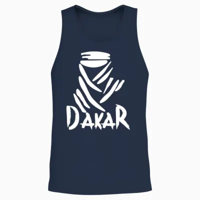 Rally Dakar Unisex Tank Top - Navy