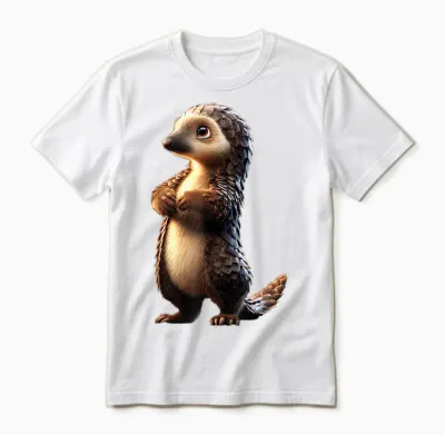 Pangolin Cute Scaly Anthill Pangolins Unisex T-Shirt - White