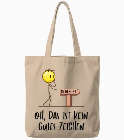 Funny Sayings Fun Cool Men Funny Saying Men's T-Shirt, White Tote Bags - Natural