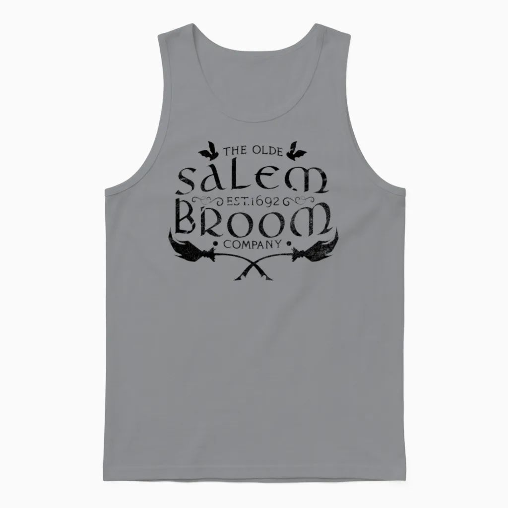 Salem Broom Company Unisex Tank Top in Sport Grey