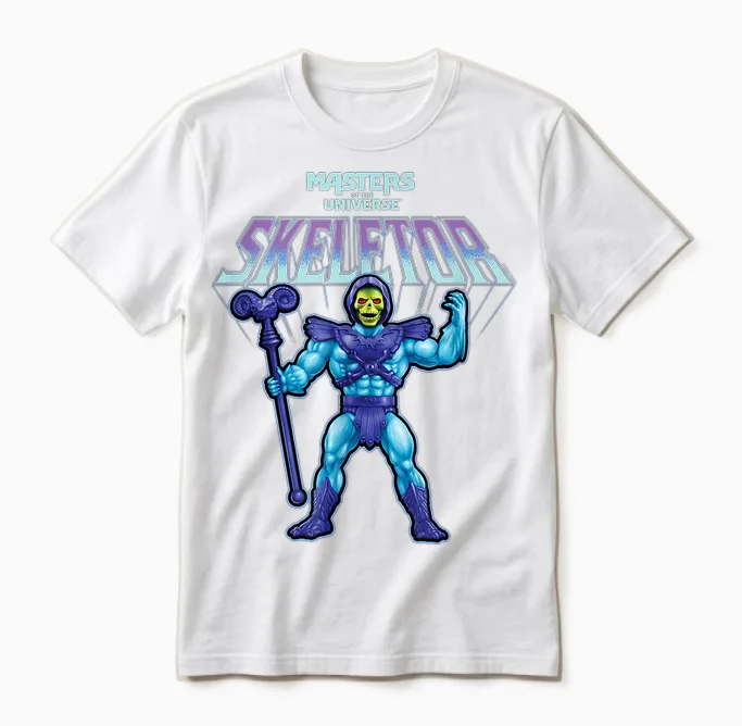 Masters of the Universe - Skeletor 40 Unisex T-Shirt in White