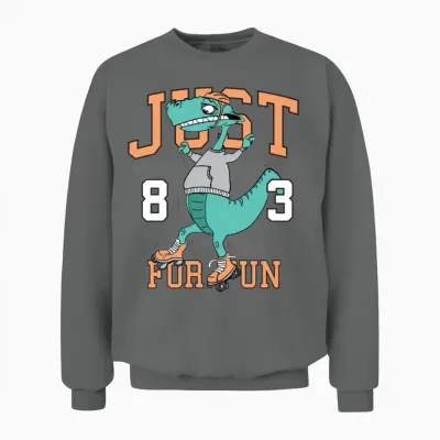 Funny Children 51 Unisex Sweatshirt - Graphite Heather