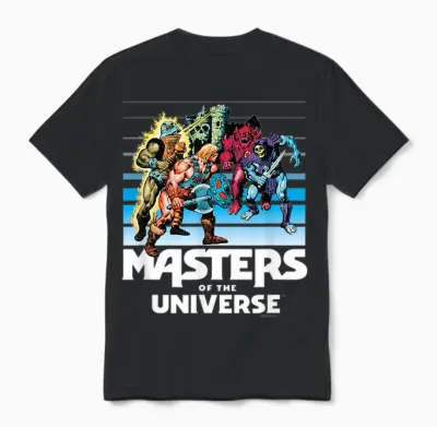 The Masters of the Universe Fade Unisex T-Shirt - Black
