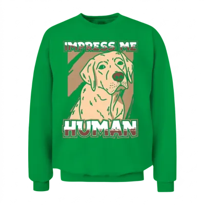 Labrador Dog Unisex Sweatshirt - Irish Green
