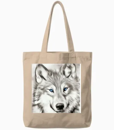 Pet Dog Tote Bags - Natural