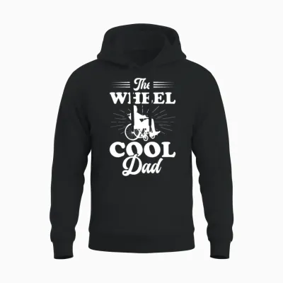Funny Paraplegic Handicap Wheelchair Paraplegia Unisex Hoodie - Black