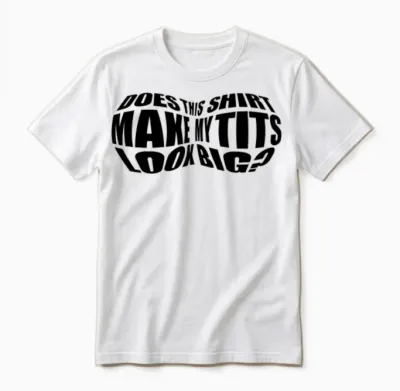 Big Tits! Unisex T-Shirt - White