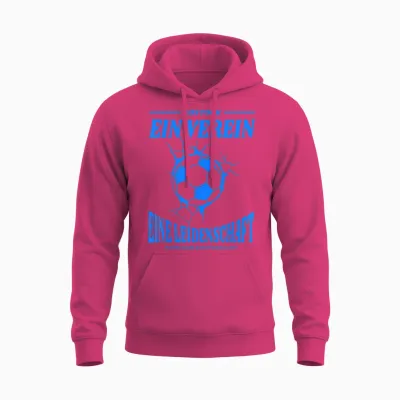 Rostock Football Fan Unisex Hoodie - Heliconia