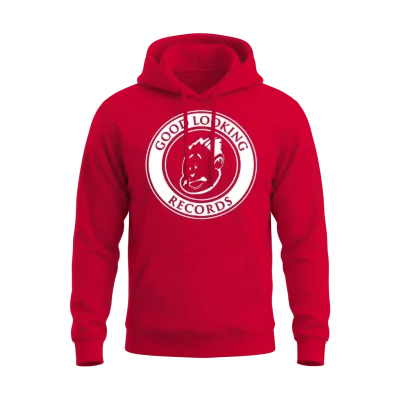 Good Looking Records Metalheadz Ltj Unisex Hoodie - Red