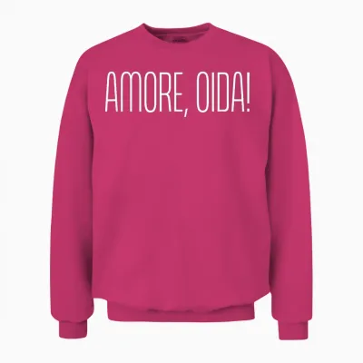 Amore, Oida! X Liebe Alter! Bayern Vienna Oktoberfest Love T-Shirt, Black, S Unisex Sweatshirt - Heliconia