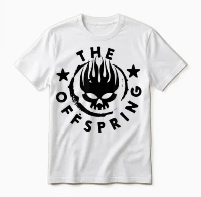 The Offspring Official Star Logo Unisex T-Shirt - White