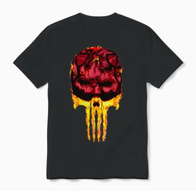 Devil Rider Punishes Unisex T-Shirt - Black