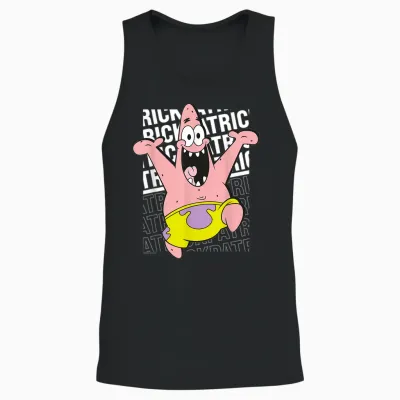 Bob L'éponge - Patrick Hurray Unisex Tank Top - Black
